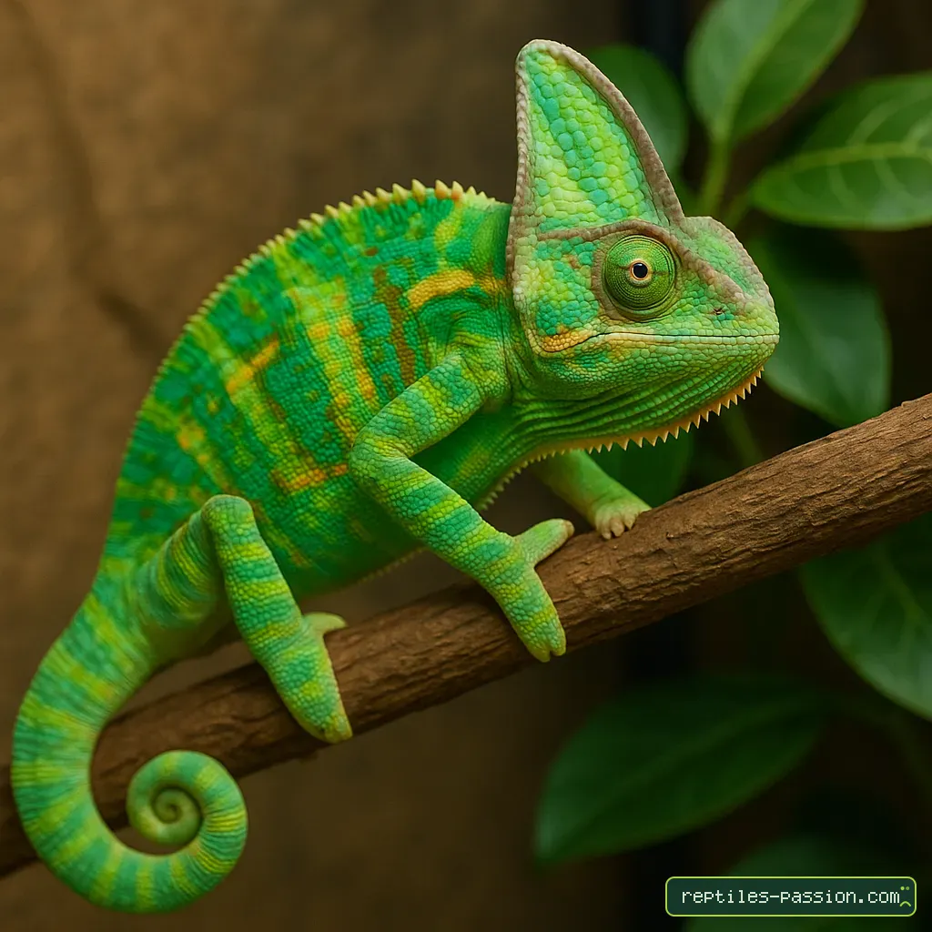 cameleon domestique

