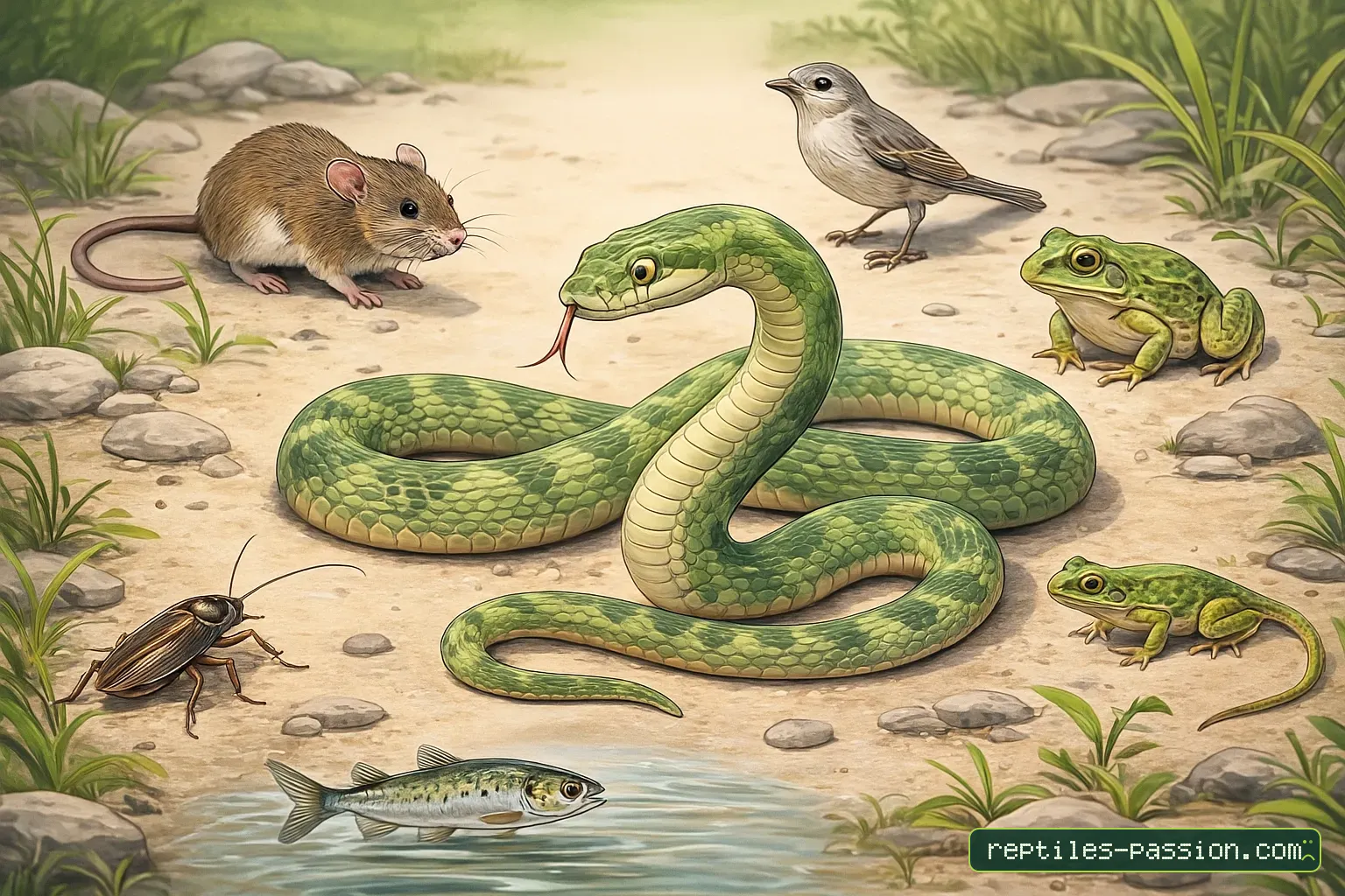 Nourriture Serpent 2